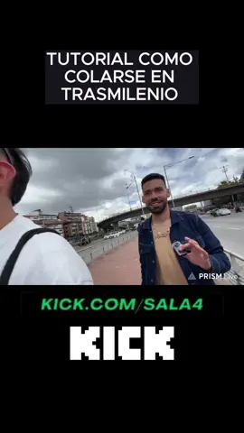 Cómo colarse en Transmilenio jaja  Kick: Sala4 #bogota🇨🇴 #BogotáEnMovimiento #Sala4 #irl 