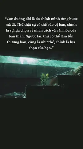 “Tháng năm dài đằng đẵng, chuyện tốt đẹp nhất chính là gặp được một người biết trân trọng bạn, quen biết, thấu hiểu, yêu thương và đồng hành với bạn. Trao gửi mọi sự dịu dàng, nắm tay người ấy đồng hành cả đời.  Mong bạn và tôi, đều có thể gặp được người đàn ông biết trân trọng mình.”