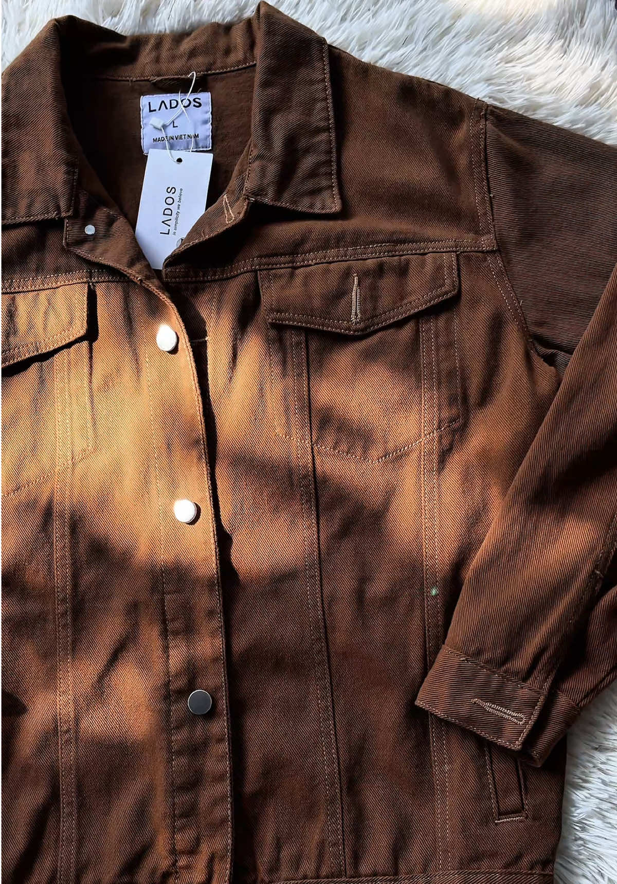 •Áo khoác kaki nam LADOS-2113 cổ bẻ nút kim loại form regular fit kiểu basic trẻ trung #ao #aokhoac #aokhoackaki #aonam #thoitrangnam 