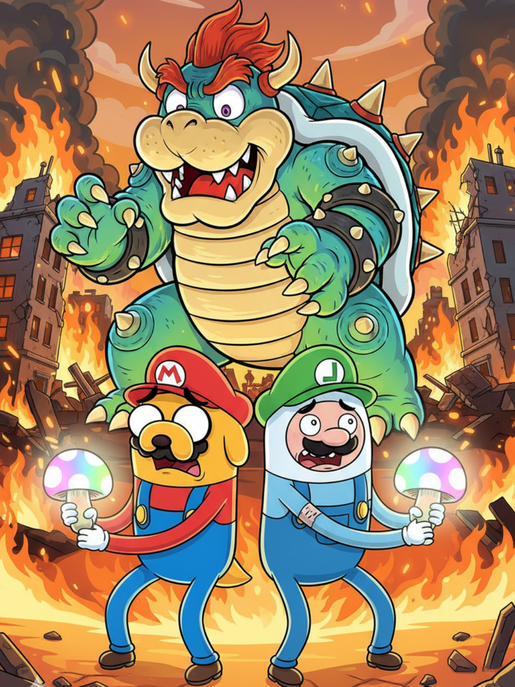 Como reinventar los hongos alucinógenos si el mundo se ha acabado  - el apocalipsis - JakeAtomico #apocalypse #ciencia #postapocalyptic #mexico🇲🇽 #estadosunidos🇺🇸 