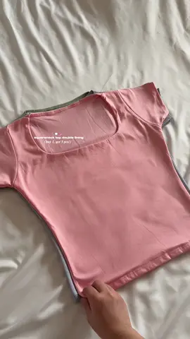 so inluv with these basic tops! ✨  #basictop #squarenecktop #buy1get2 #topsforwomen #outfitideas 