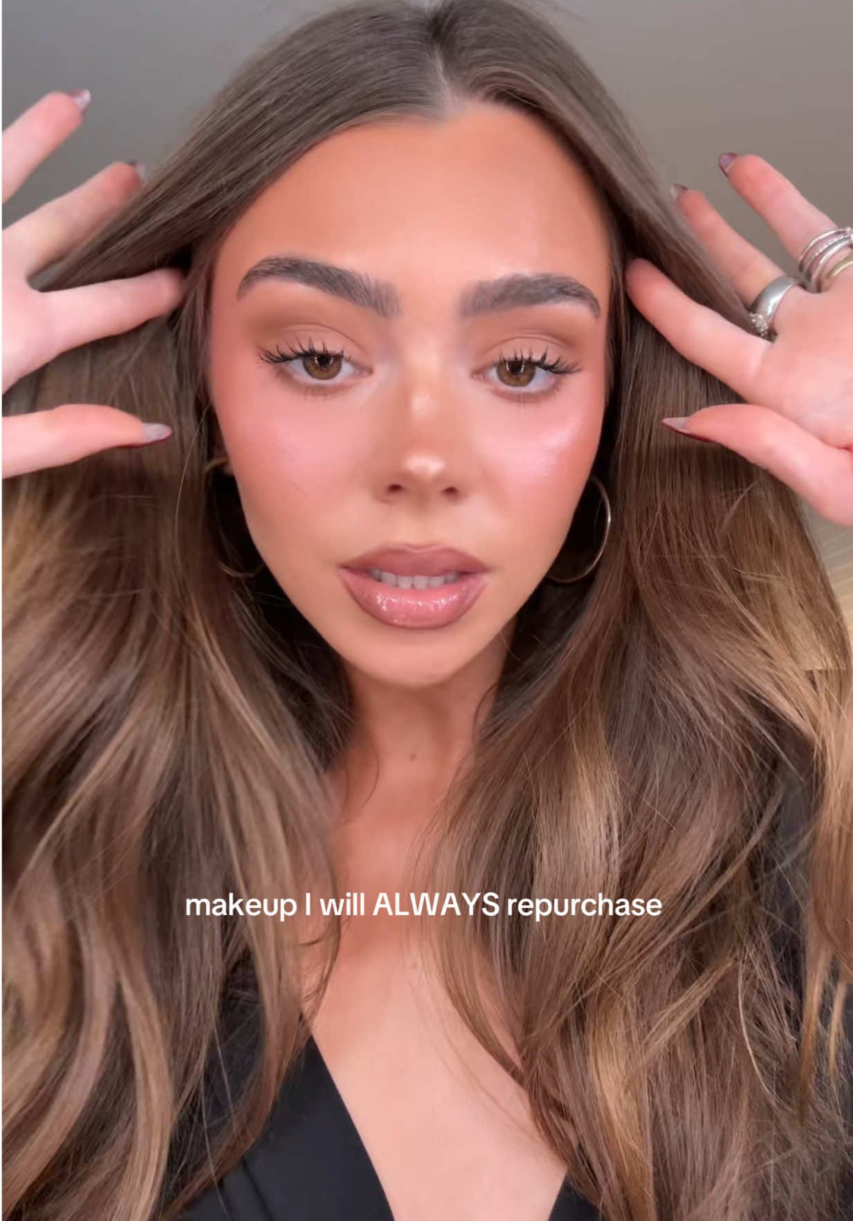 full face of products I will always repurchase part 2. these products make me so happy  @Kosas @Iconic London @Armani beauty @Natasha Denona @rhode skin @Patrick Ta Beauty @Hung Vanngo Beauty @MakeUpForEverUSA @NYX Professional Makeup @Fenty Beauty @hudabeautyshop @urban decay 