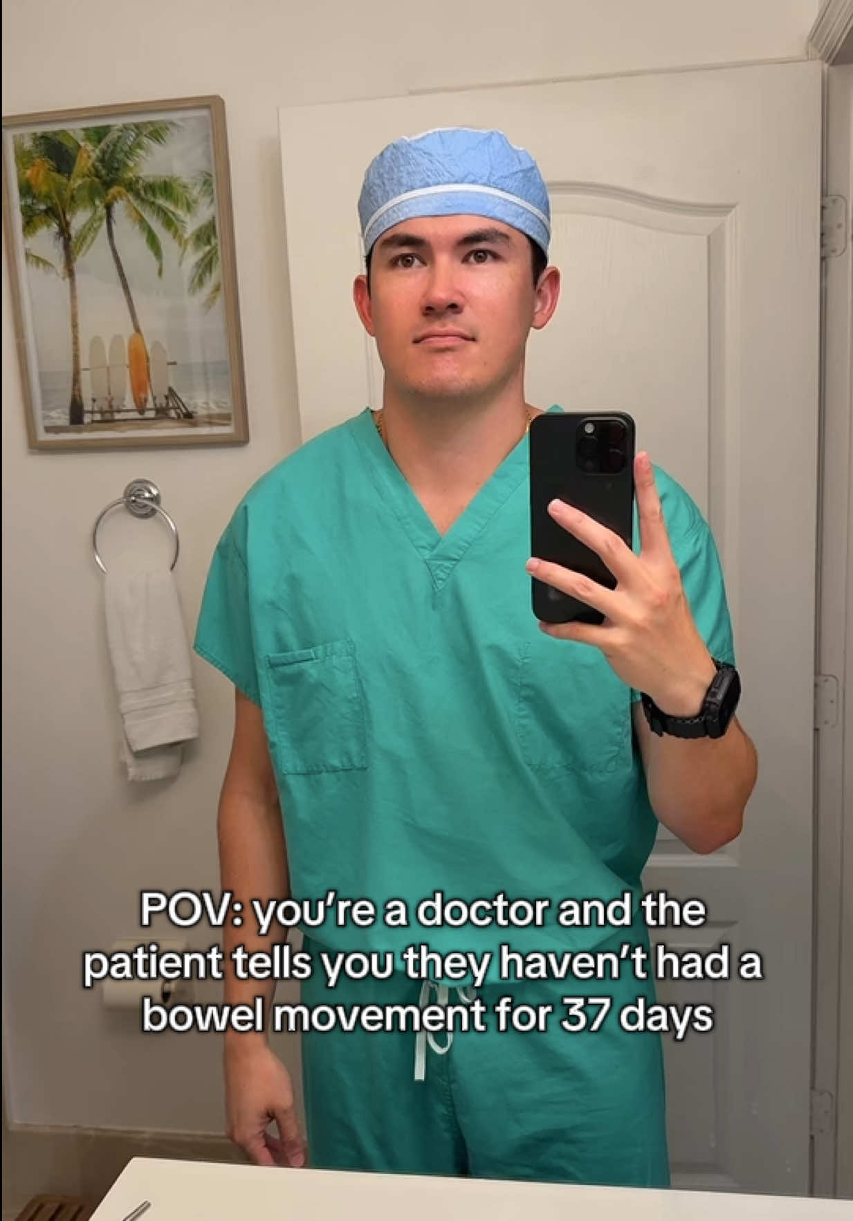 Now I’m the one constipated from stress 💀🩺 #doctor #nurse #constipation #medicine #medicaltiktok