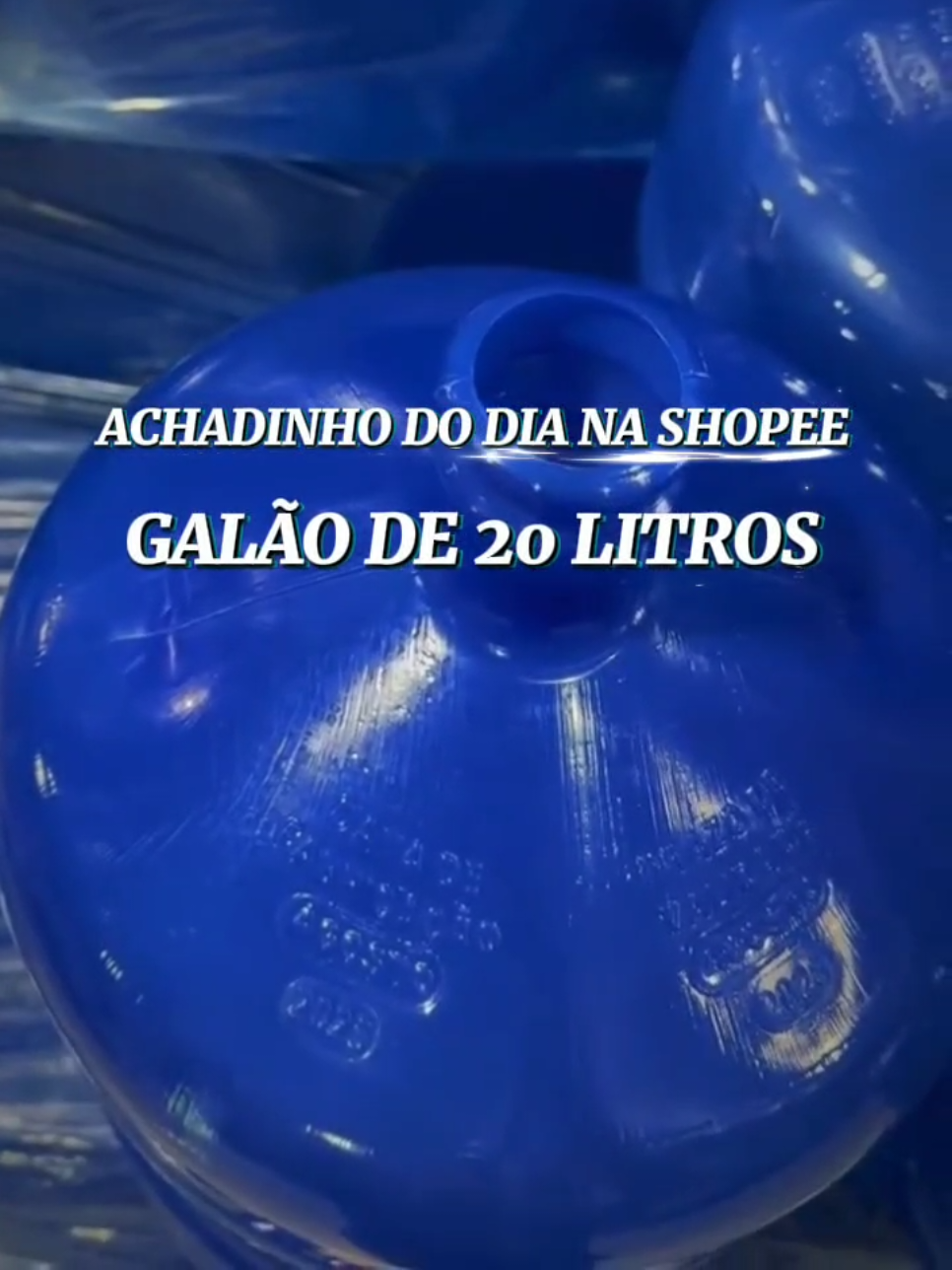 Olha o achado! Garrafão de água 20L por um preço que vale ouro 💧 Link na bio e nos comentários! #garrafao #casa #organizacao #achadosshopee #utilidades 