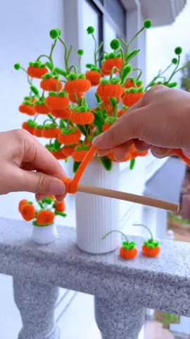 Bình quýt bằng kẽm nhung #lamhoa #viralvideo 