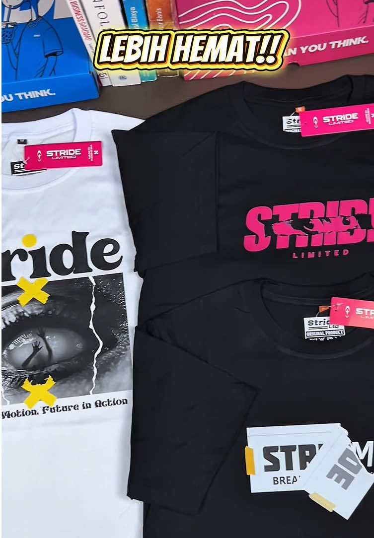 Lebih Hemat💥 Beli 1 Dapat 3pcs Kaos Distro Keren dari #STRIDE bikin kamu tampil makin kece 😎🔥 #kaosdistro #paketbundling #bestseller #kaosviral #fyppppppppppppppppppppppp #TikTokFashion 