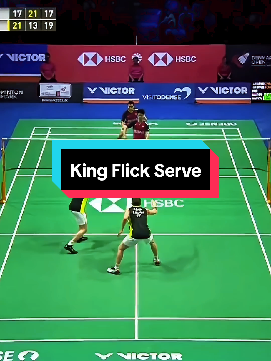King flick serve #badmintonlovers #badmintonplayer #badmintonhighlight #badmintonskills #minion 