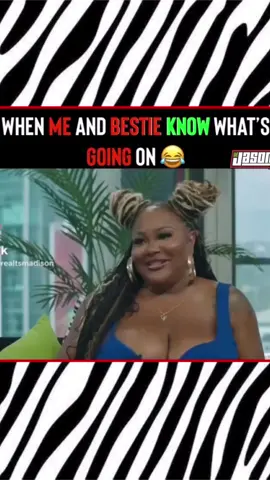 When me and Bestie know what’s going on 😂😂😂😂 Tag Bestie 👇🏾👇🏾👇🏾 Also, rewatch this episode of the @jasonleeshow with #TSMadison NOW!