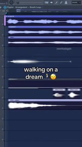 walking on a dream #hoodtrap #empireofthesun #trendingsong #neverbadagain 