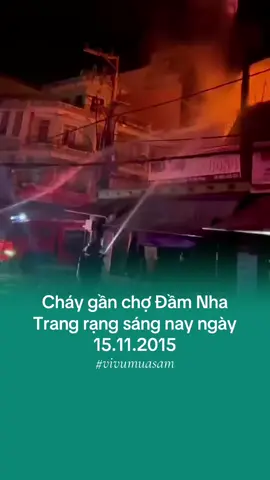 Lửa bùng phát tại căn nhà cho thuê gần chợ Đầm (phường Nha Trang), thiêu rụi ba tầng trên, một người bị bỏng nặng #vivumuasam #xuhuongtiktok #tiktokviral #popsww #chaychodamNhaTrang 