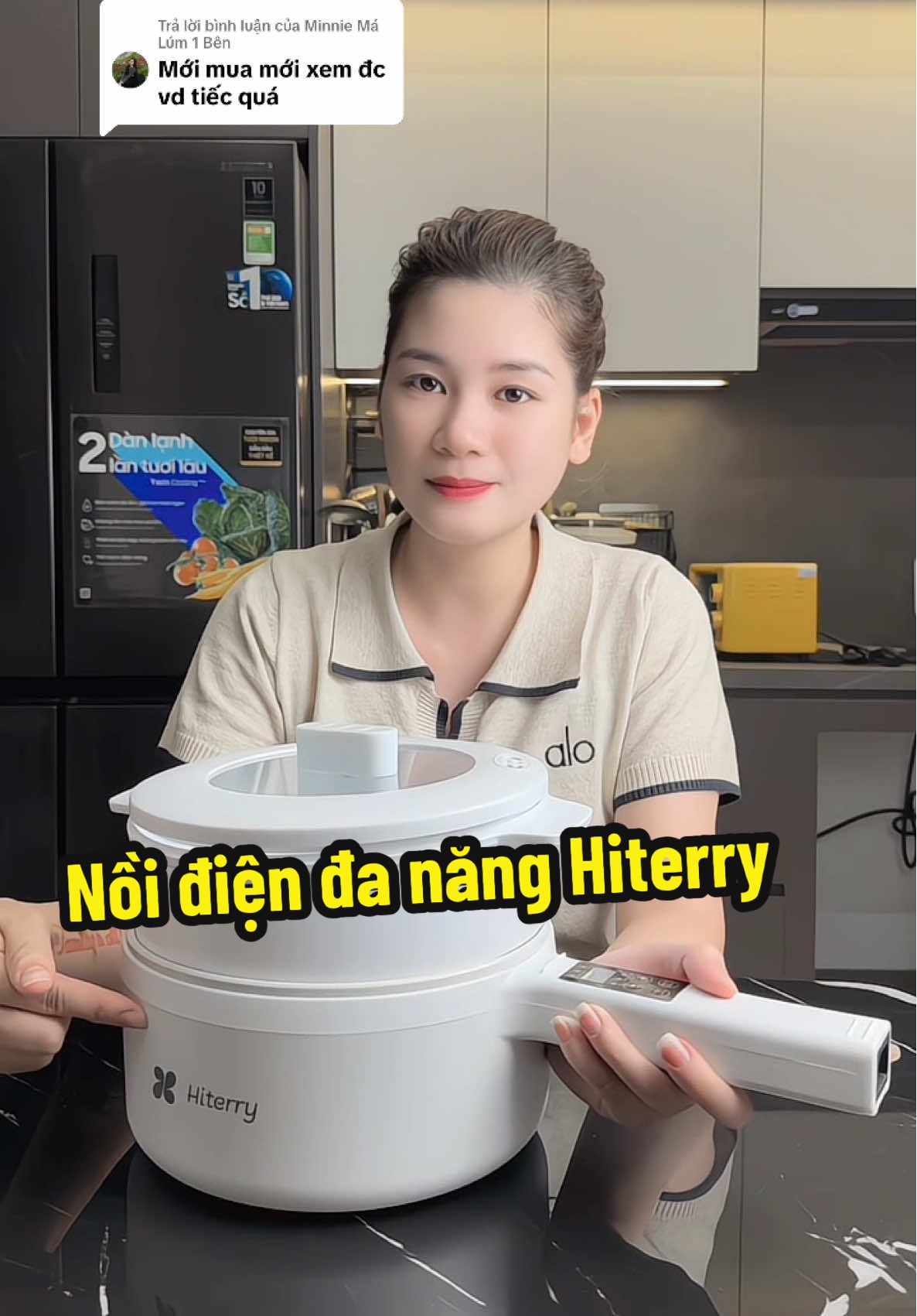 Trả lời @Minnie Má Lúm 1 Bên  Nồi điện đa năng Hiterry #noidiendanang #hiterry 