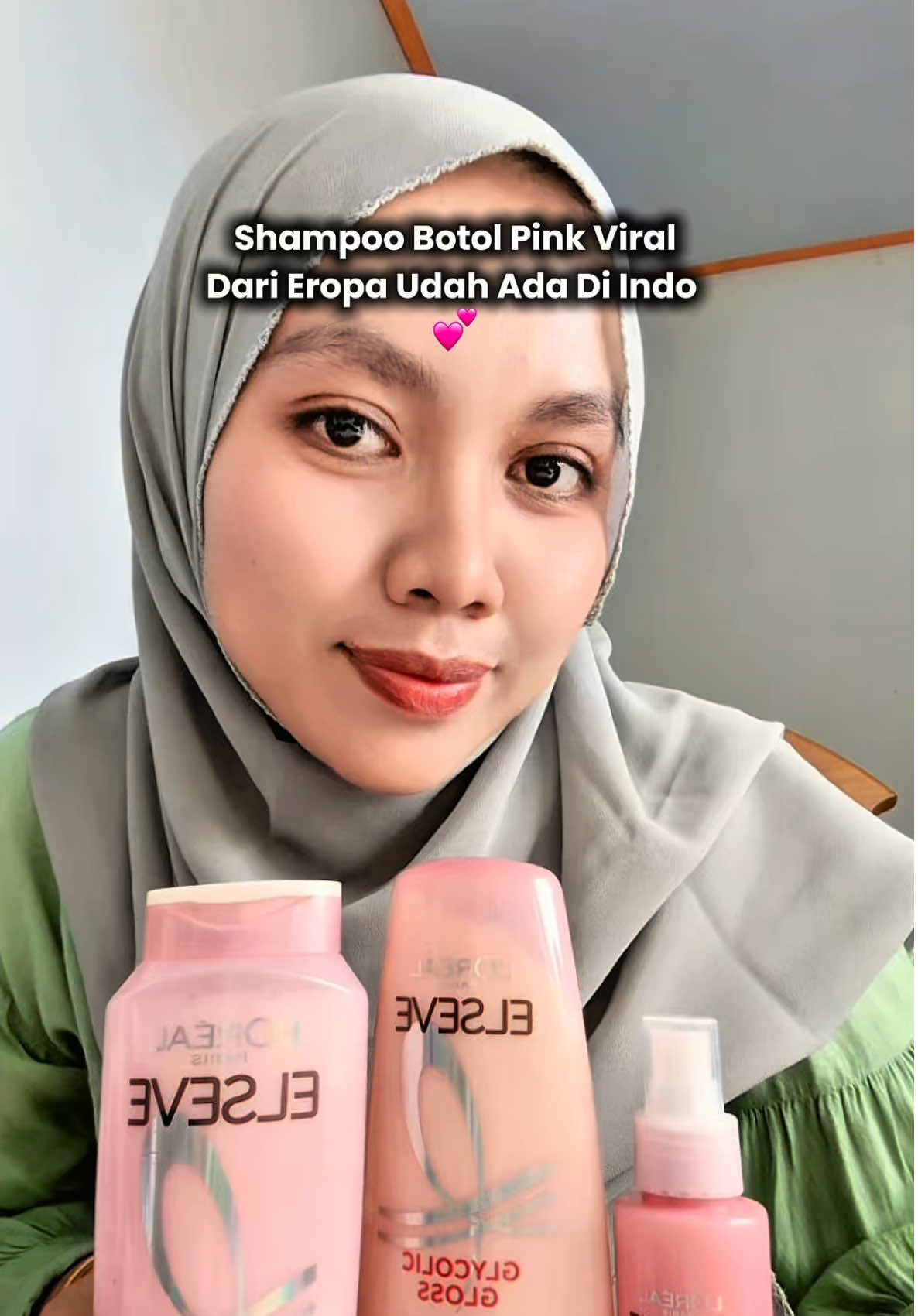 Packagingnya gemushh bangett 🥹 #rambutsehatberkilau #glasshair #elseveglycolicgloss #lorealparishaircare @L'Oreal Paris Haircare 