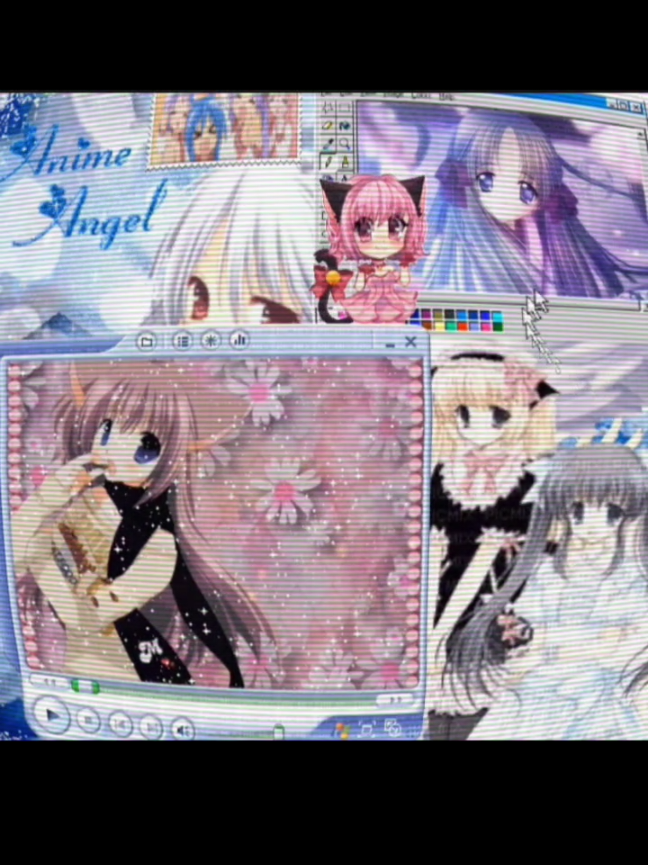 I used yesterday's unfinished video ᡣ • . • 𐭩 ♡#webcore #anime2000s #nostalgiacore #foryoupage #edit 