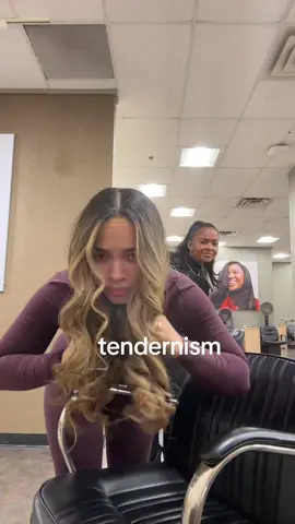 off the bone @Fabletics @Sarina ✂️ #fyp #fabletics #silkpress #hair #natural 