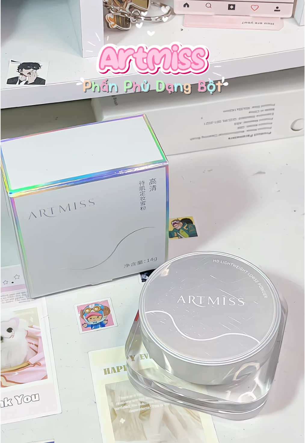 LỖ CHÂN LÔNG ẨN HẾT! 🔥 Phấn Phủ Artmiss H02 - Bí quyết để có lớp nền TRẮNG HỒNG siêu mỏng, siêu lì mà da vẫn thở được! #phanphu #phanphukiemdau #phanphuartmiss #artmiss #phanphuH02 