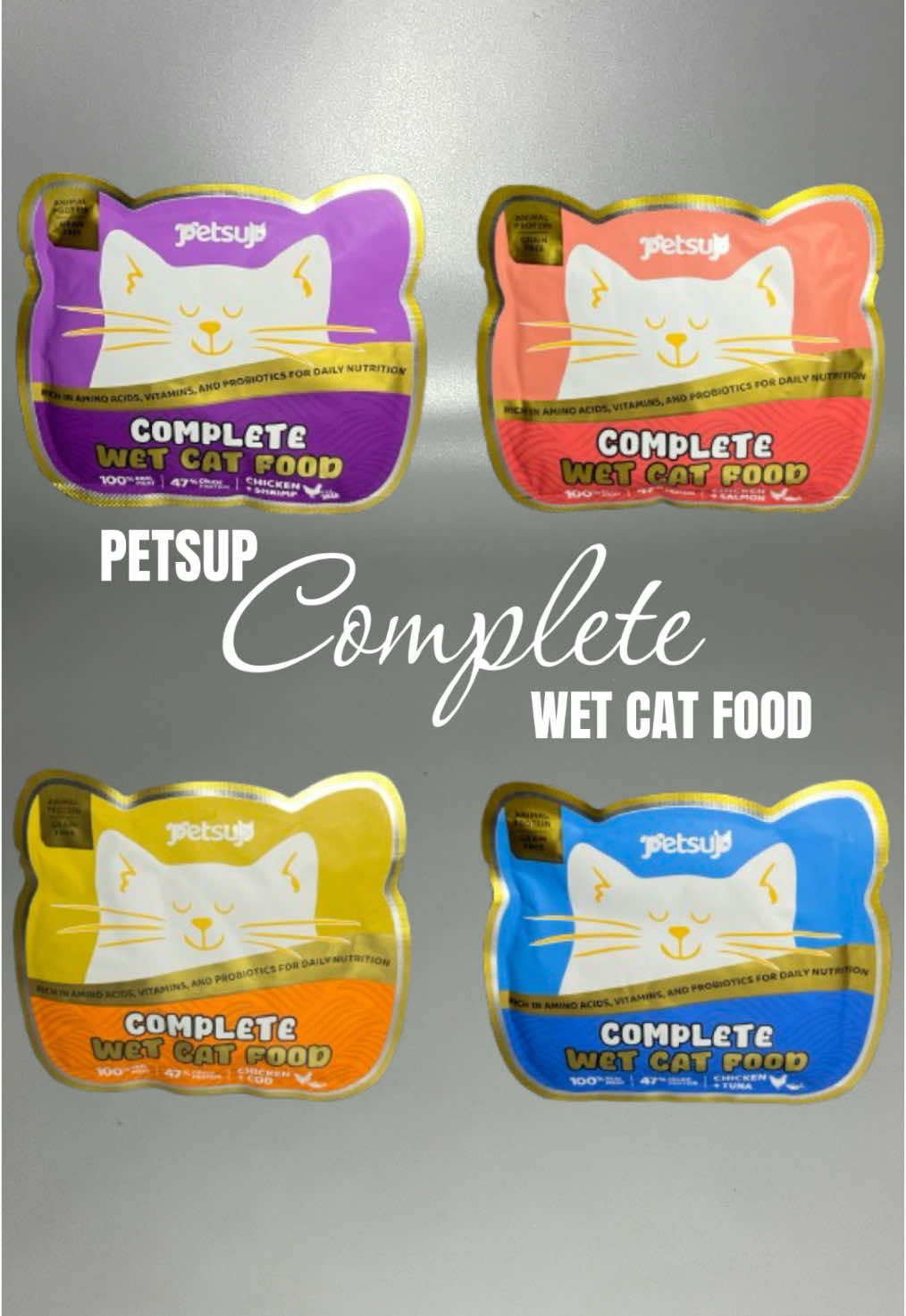 Cat refusing to drink water? Then try this PETSUP COMPLETE WET CAT FOOD to boost their hydration. #petsup #wetfood #catfood #catwetfood #cat #catsoftiktok #fyp #trending 