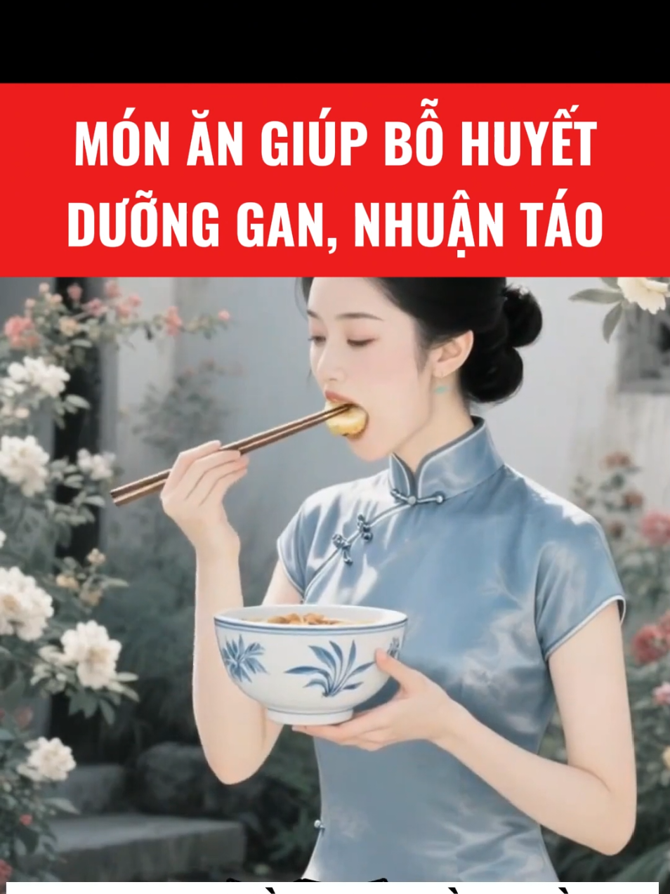 Món ăn Bổ huyết, dưỡng Gan