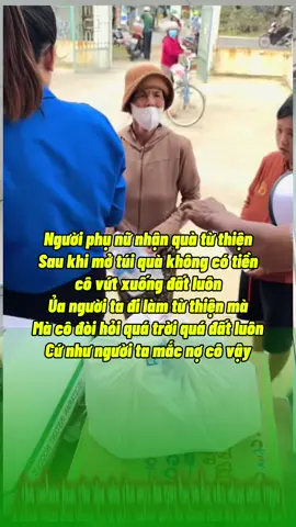 Từ thiện mà như mắc nợ cứ như vậy sẽ không có ai làm từ thiện nữa đâu#tuthienmientrung #mailisa #tin24h #news #taphoaduong 
