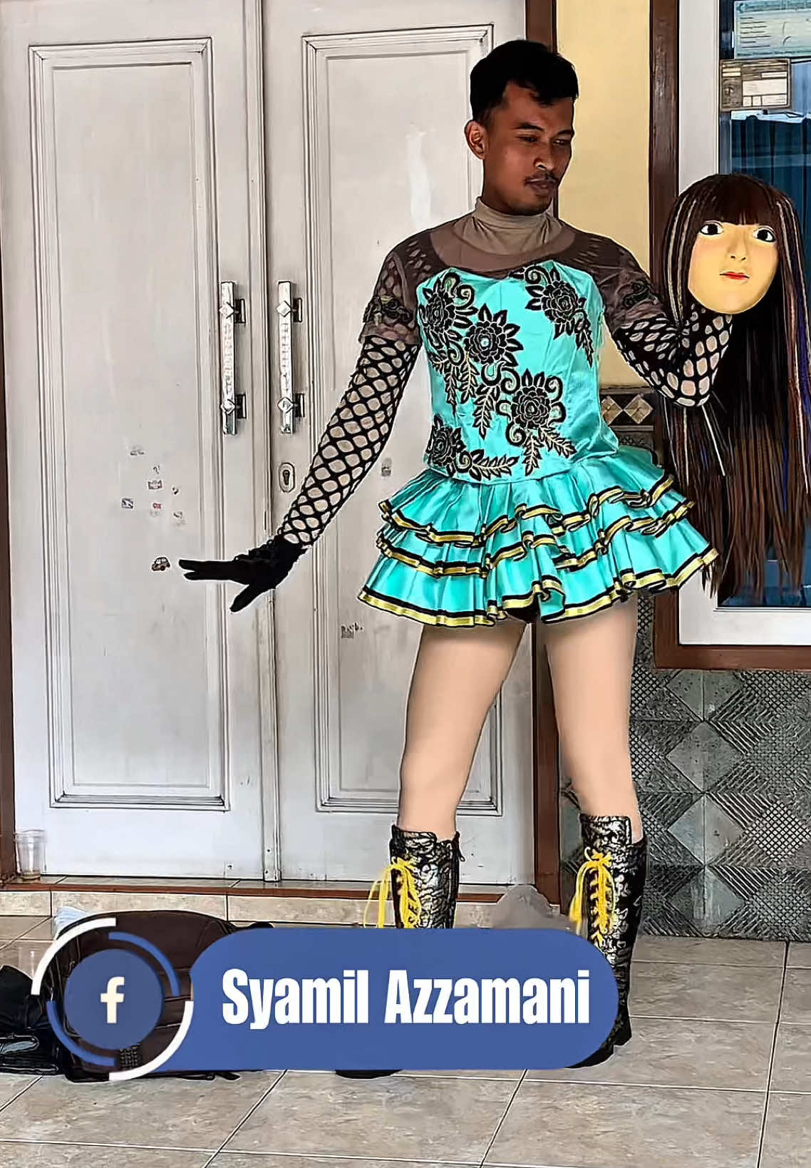 Tutorial memakai baju Bety  #syamilazzamani #bety #fyp 