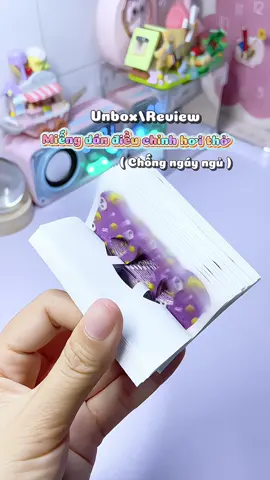 Miếng dán điều chỉnh hơi thở và chống ngáy ngủ ✨🛒 #xuhuong #chongngayngu #miengdanchongngayngu #healthcare #review 