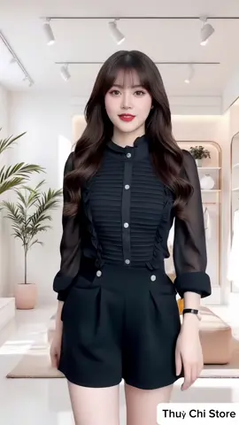 Áo thun thiết kế dài tay siêu xinh. #aothundaitay #thoitrangnu #xuhuong #viral #thinhhanh 