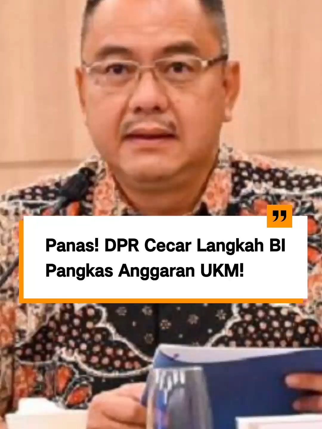 Panas! DPR RI Fraksi PDI Perjuangan, Pak Harris Turino bersikeras dengan langkah Bank Indonesia yang pangkas anggaran UMKM! #PDIPerjuangan #FraksiPDIPerjuangan #Pendanaan #UMKM #bankindonesia