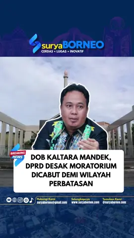 Upaya pembentukan Daerah Otonomi Baru (DOB) di Kalimantan Utara (Kaltara) ternyata sudah diajukan sejak lama, bahkan sejak periode pertama kepemimpinan Gubernur sebelumnya. Namun, realisasinya hingga kini masih terkendala kebijakan moratorium pemekaran wilayah yang dikeluarkan Pemerintah Pusat. Anggota Komisi | DPRD Provinsi Kaltara, Herman, mengungkapkan dukungan politik lokal terhadap usulan DOB seperti Kabudaya, Sebatik, Krayan, Apaukayan, dan Kota Tanjung Selor sudah disepakati fraksi-fraksi di daerah. Dokumen dukungan dari pemerintah daerah pun telah disampaikan ke pusat. Herman menjelaskan kendala utama DOB Kaltara adalah kebijakan membekukan proses pemekaran daerah, kecuali beberapa wilayah Otonomi Khusus. Termasuk persyaratan untuk DOB kini diperketat. Contohnya, untuk pembentukan Kota Tanjung Selor, diperlukan minimal empat kecamatan. 