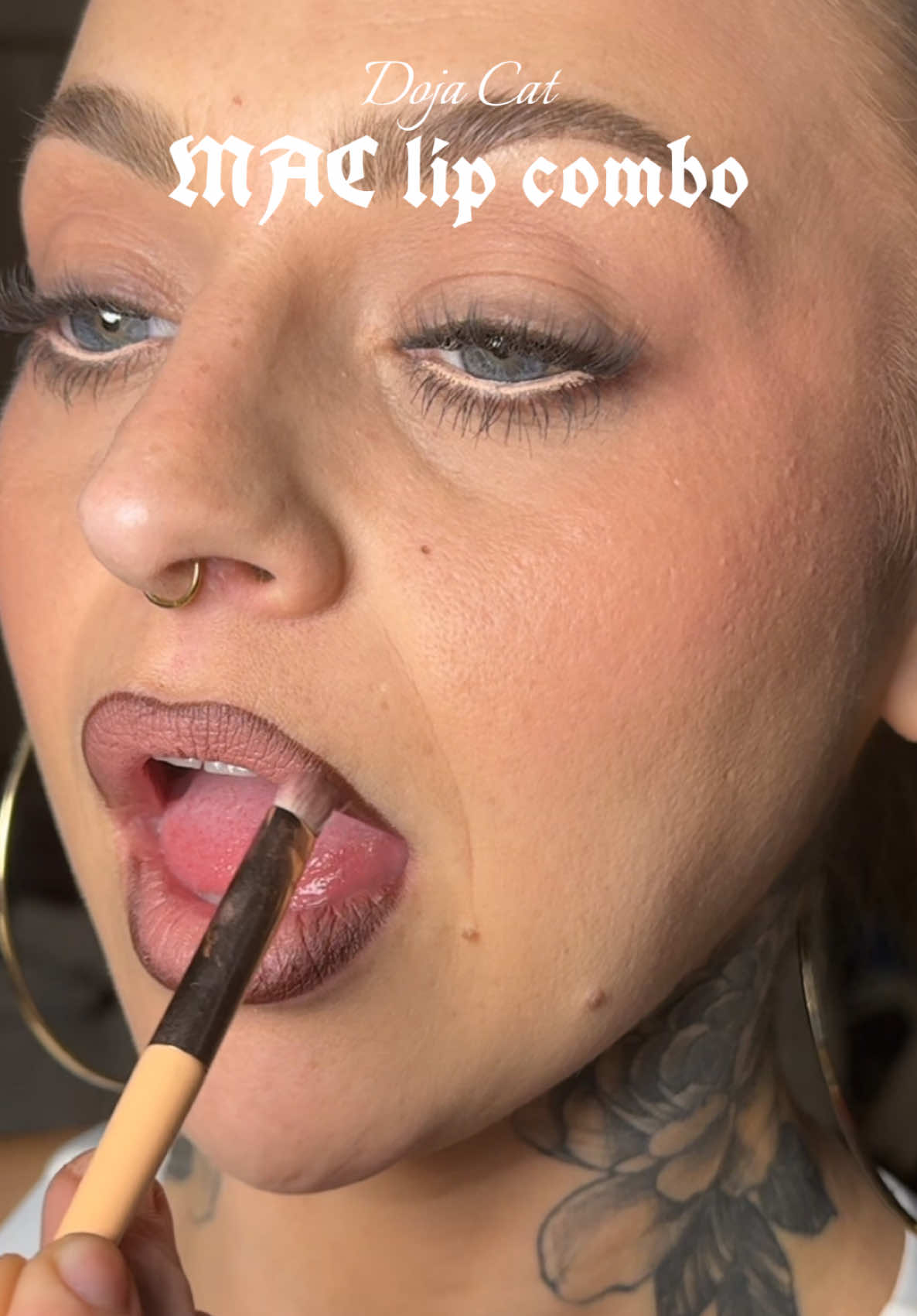 @maccosmetics chesnut lipliner 🤎 honey love lipstick  #maccosmetics #lipcombo #maclipstick #dojacat #makeup 