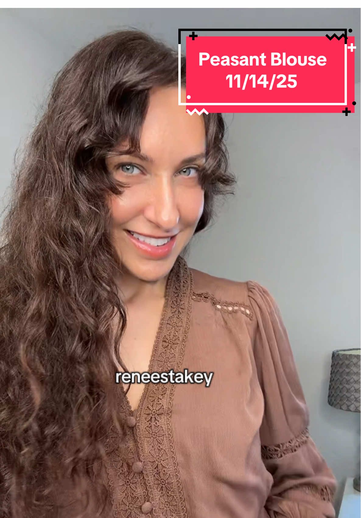 Embrace your inner maiden with romantic flair 🌹—the Women’s Renaissance Peasant Blouse pairs vintage charm with modern elegance. Featuring a flattering V-neck, lace details, and graceful lantern sleeves for a truly timeless look. #reneestakey #RenaissanceStyle #PeasantBlouse #VintageFashion #LanternSleeves #LaceTop #BohoChic #MedievalInspiration #HistoricalFashion #RomanticStyle #RenaissanceFair #VintageVibes #FairytaleFashion #TimelessElegance #CosplayOutfit