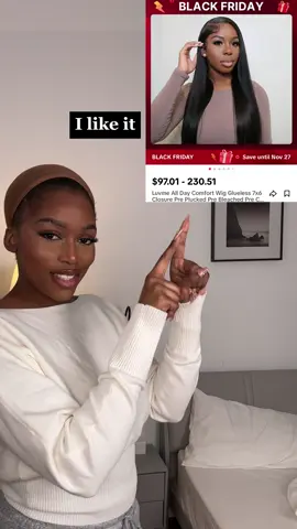 You finally got the wig everyone’s been talking about #TikTokShopBlackFriday #TikTokShopCyberMonday #silkyhair #luvme #fyp #luvmehair #naturalhair #glueless #humanhair #wigtok #wiginstall #wig #fallseason #fallfashion 