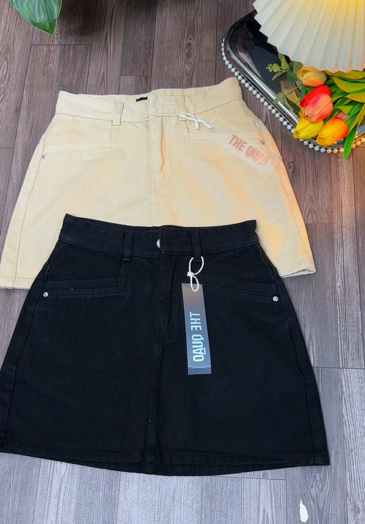 chân váy dáng A #xuhuong  #chanvay  #chanvayjeans  #fyp  #xuhuong 