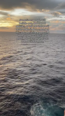 Let your discipline speak. Let your humility speak. Let your results speak. When you step on that bridge, when you lead your crew, when you navigate storms — that is your answer to everyone who underestimated you. #CaptJm #Fyp #Foryoupage #inspiration #Marino 