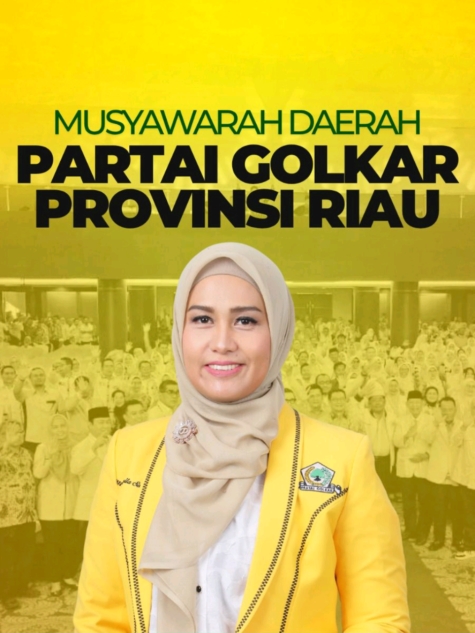 Menghadiri Musyawarah Daerah (Musda) XI DPD I Partai Golkar Riau. Ini adalah bahian penting untuk memperkuat soliditas dan arah perjuangan Partai Golkar ke depan. Semoga kedepannya Golkar Provinsi Riau terus maju dan mampu memperjuangkan kesejahteraan masyarakat. 💛 #golkaruntukindonesia #GolkarBerkarya #golkarriau
