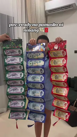 Christmas money envelope with a twist! #christmasmoneyenvelope #moneyenvelopes #angpaoenvelope #angpao #christmasgift 