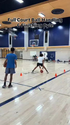 Full-Court Ball-Handling & Finishing Cycle