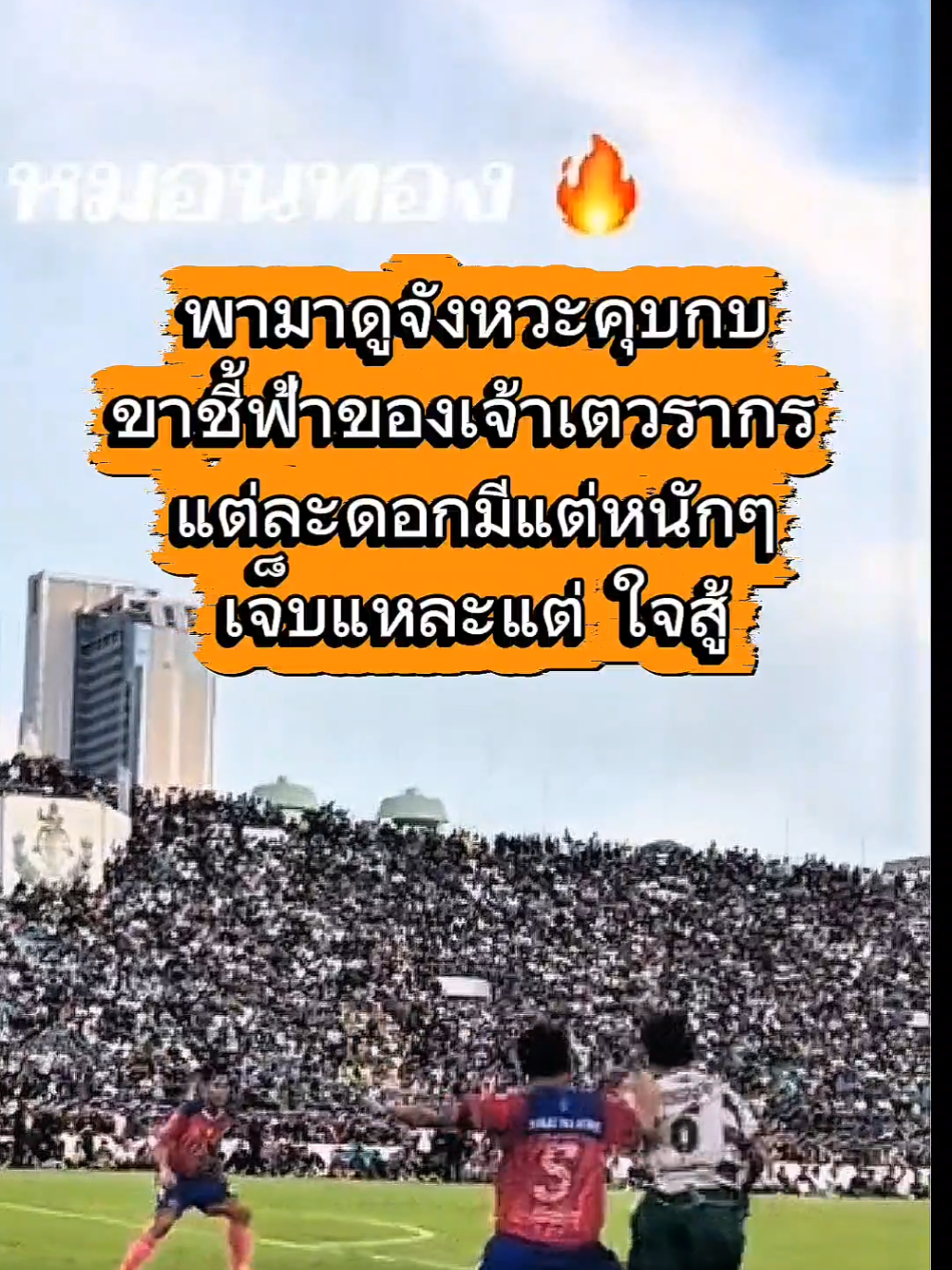 กว่าจะถึงฝั่งฝันนั้นมันยากเย็น อย่าพึ่งเห็นฉันเดินเข้ามาง่ายๆ#บอล7สี #ฟุตบอล7สี #หมอนทองวิทยา #หมอนทอง #เตวรากร 