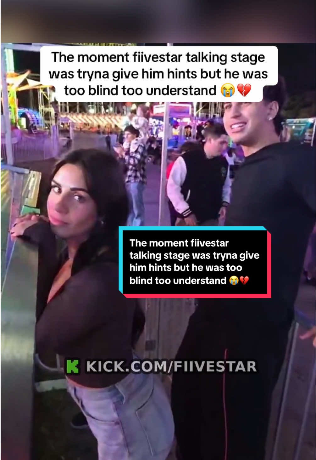 The moment fiivestar talking stage was tryna give him hints but he was too blind too understand 😭💔 #fyp #fiivestar #riley 