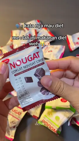 enak bgt wehh 😭🫰🏻 #fyp #diet #nougat 