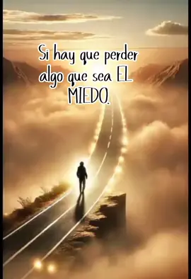 #si hay algo que perder.. Que Sea el MIEDO. 