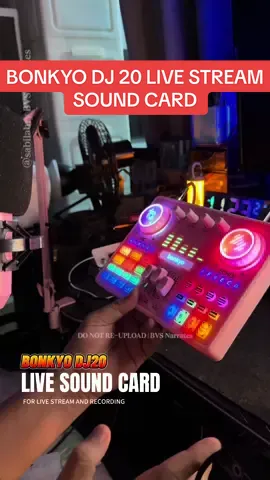 Bonkyo DJ20 Pink Soundcard +BM800 Microphone 48V live soundcard set to create professional effects for live broadcasting Sound card Complete set #LiveStreamingGear #ContentCreatorTools #TikTokLiveSetup #ProAudioSetup #StreamingEquipment     