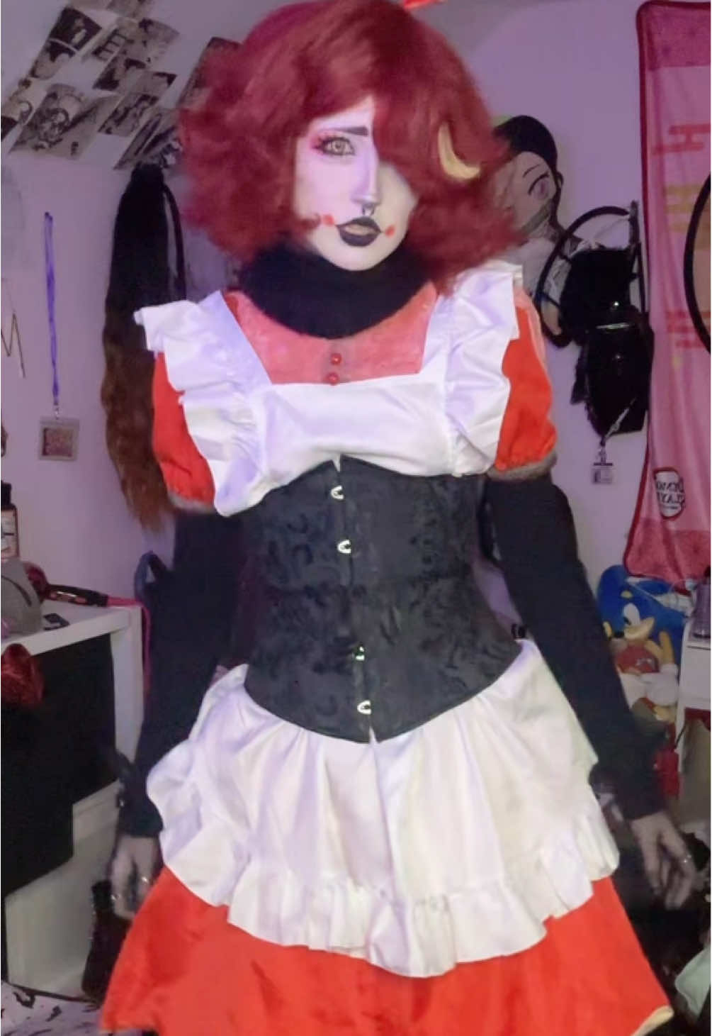 NIFTY IS BACK YAHOOO #nifty #niftyhazbinhotel #nezukwo #hazbinhotelcosplay #niftycosplay 