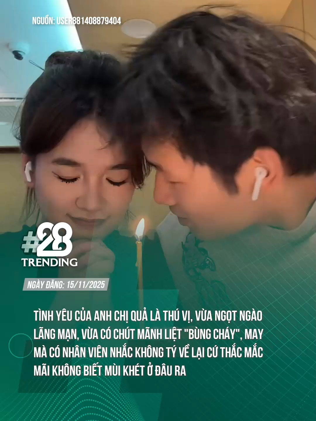 HÓA RA MÙI TÌNH YÊU KHÉT VẬY #theanh28 #theanh28trending #tiktokgiaitri #tiktoknews