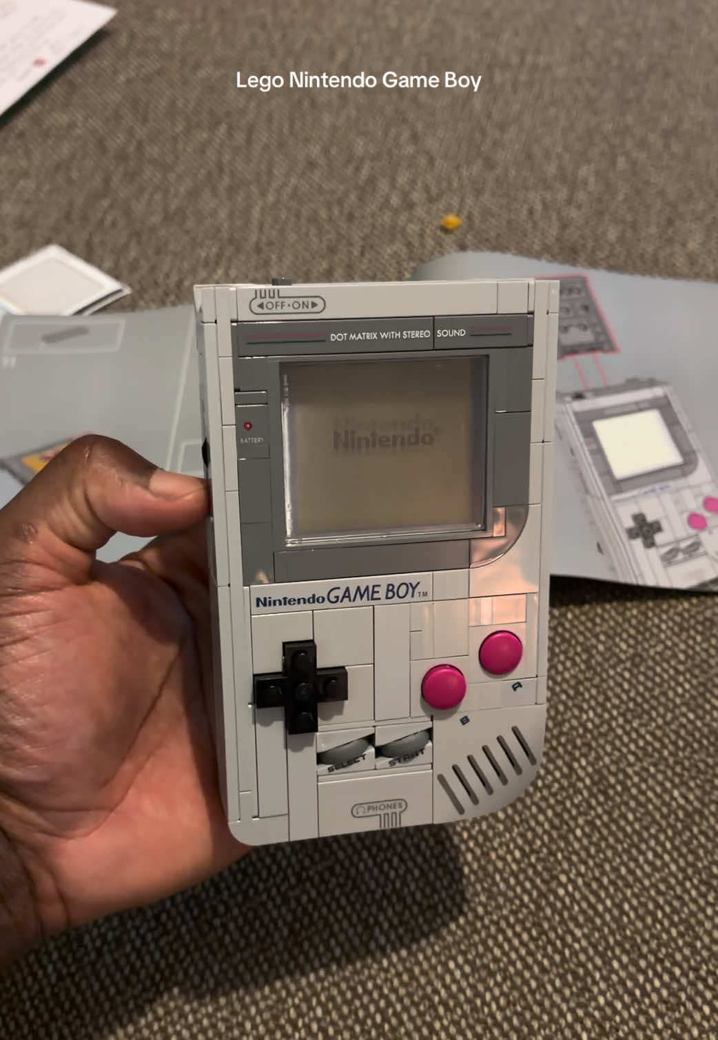 Lego Nintendo Game Boy #gameboy #legogameboy #lego @LEGO 