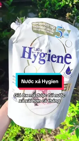 Nước xả Hygien đậm đặc, ai k thích mùi ngọt và quá nồng thì chọn màu trắng này là hợp lí 🥰 #botthichreview #nuocxavai #hygiene #xuhuongtiktok #tienich 