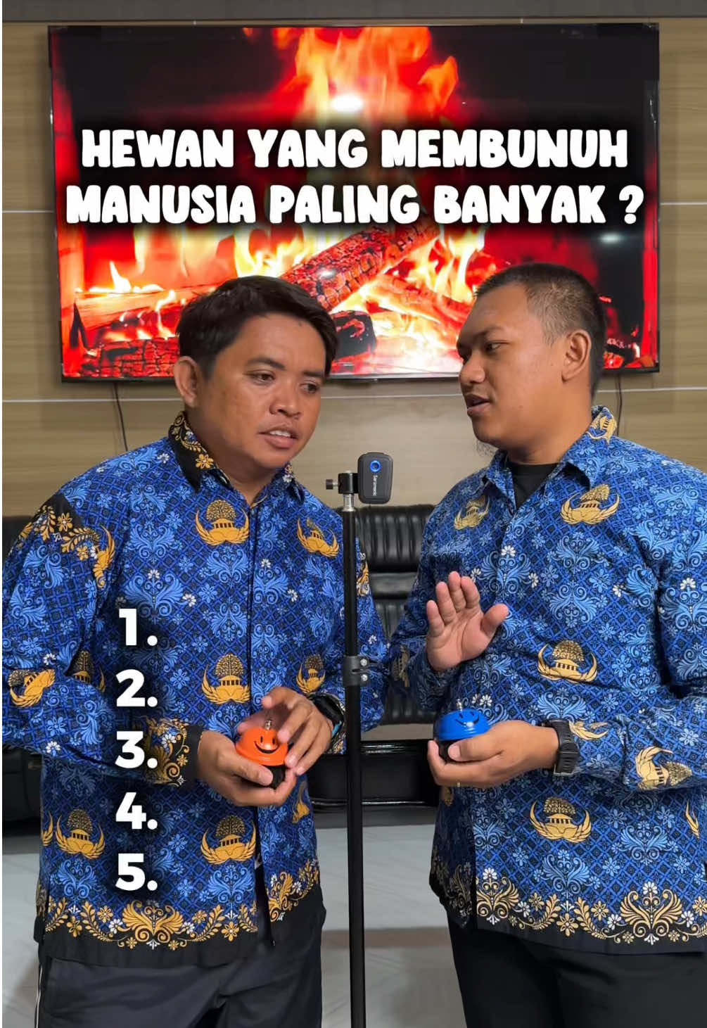 Hewan yang mematikan manusia paling banyak ‼️