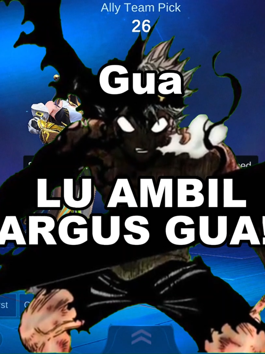 Musuh ambil argus gua ya langsung gua lock tapi team kali ini udah digendong pun ga bisa jadi next game liat gua keluarin inner argus dari awal#mobilelegends #mlbb #fypシ #fyp 
