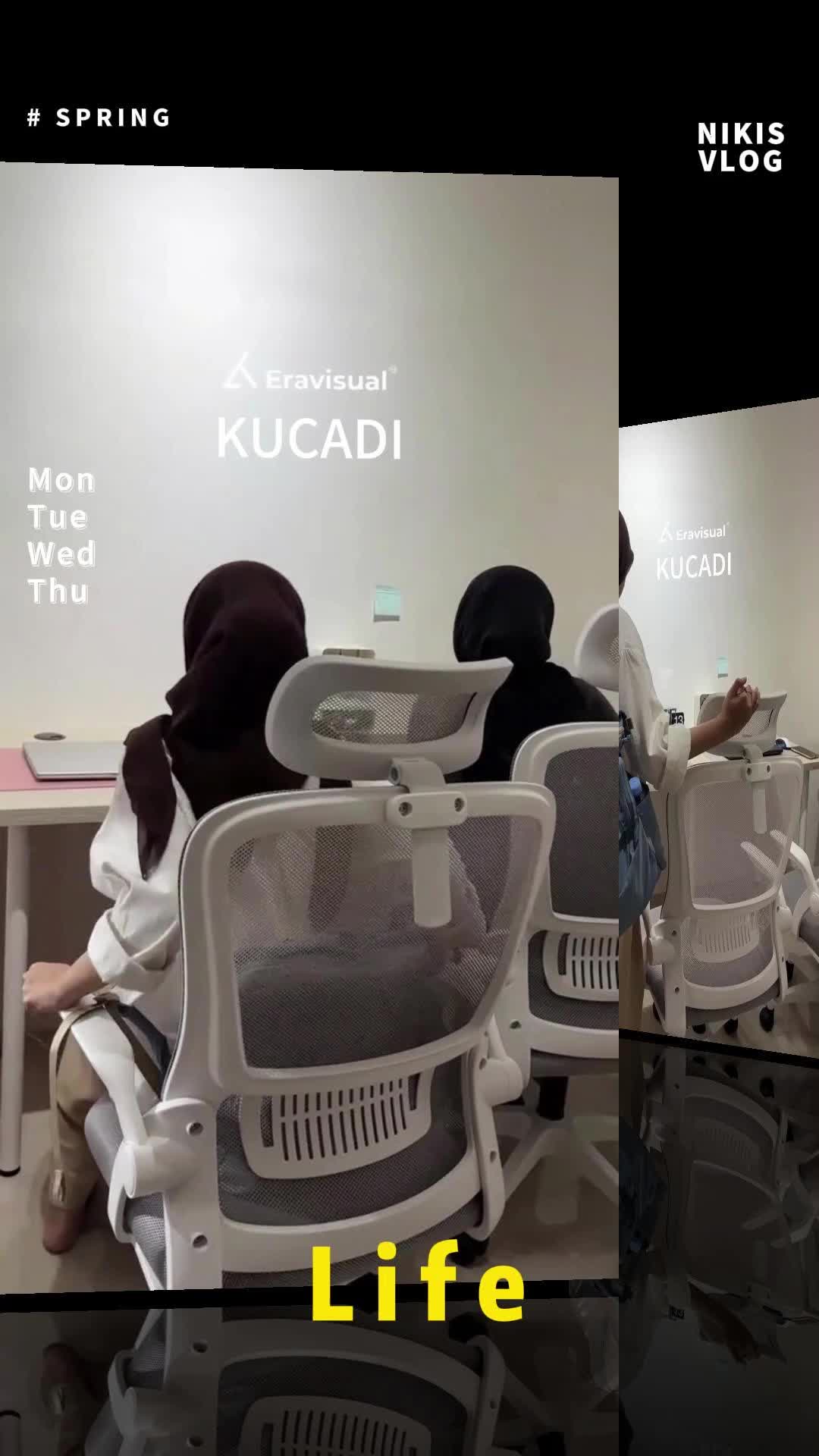 Eravisual & KUCADI Terima kasih atas kerja sama dan pembuatan videonya. Videonya bagus sekali! #Kursi Kantor Nyaman #Kursi 