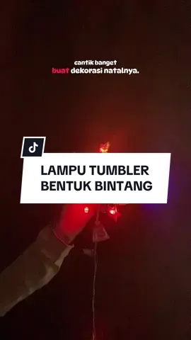 Bentuk bintang lucu cantik banget buat dekorasi 😍✨ #lamputumblr #lamputumbler #lampuhias #lampuhiastumblr #fypシ 