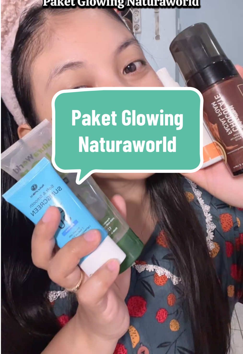 Rahasia wajah cerah bebas jerawat bebas flek hitam pakai rangkaian dari Naturaworld #naturaworld #naturaworldindonesia #naturabeautyspray #naturaaloevera #sunscreennaturaworld 