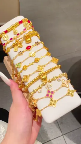 戴哪一条好呢#jewelry #fyp #珠宝首饰 #bracelet #古法工艺 